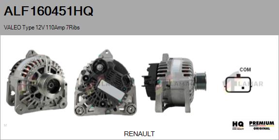 Alternator (ALF160451HQ)