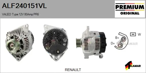 Alternator (ALF240151VL)