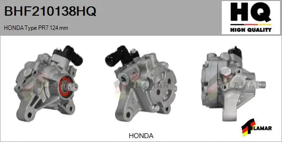Hydraulic Pump, steering (BHF210138HQ)