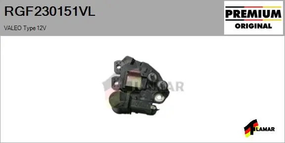 Alternator Regulator (RGF230151VL)