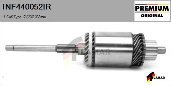 Armature, starter (INF440052IR)