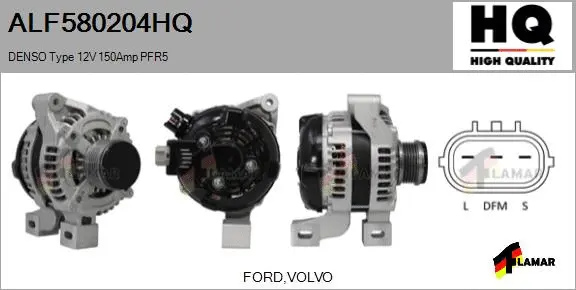 Alternator (ALF580204HQ)