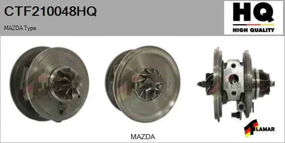 Core assembly, turbocharger (CTF210048HQ)