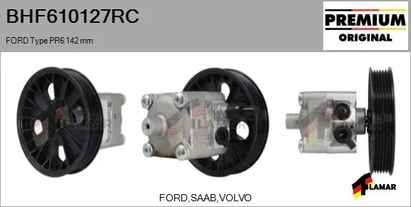 Hydraulic Pump, steering (BHF610127RC)