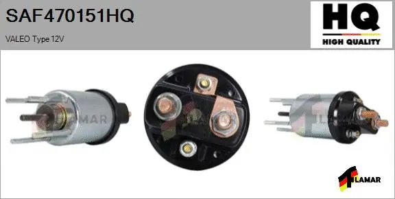 Solenoid Switch, starter (SAF470151HQ)