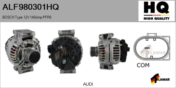 Alternator (ALF980301HQ)