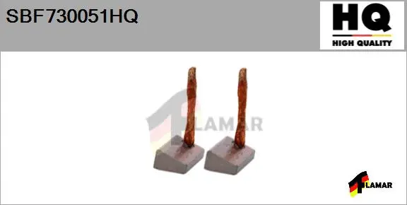 Carbon Brush, starter (SBF730051HQ)