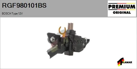Alternator Regulator (RGF980101BS)