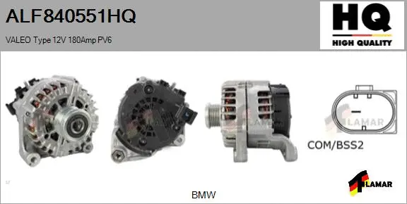 Alternator (ALF840551HQ)
