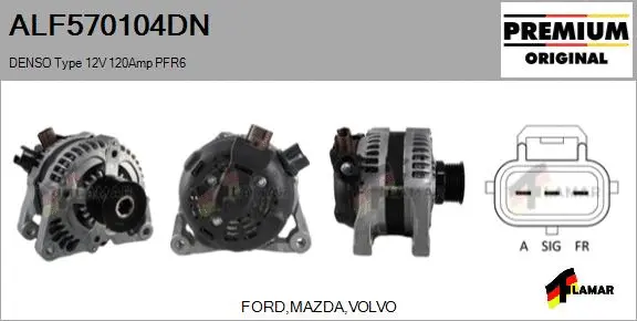 Alternator (ALF570104DN)