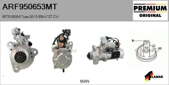 Starter (ARF950653MT)