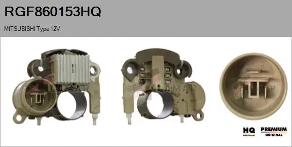 Alternator Regulator (RGF860153HQ)