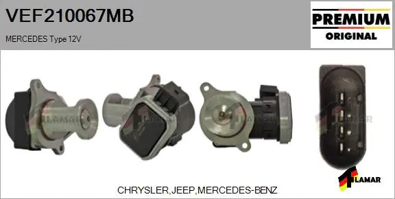 EGR Valve (VEF210067MB)