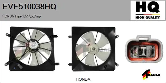 Electric Motor, radiator fan (EVF510038HQ)