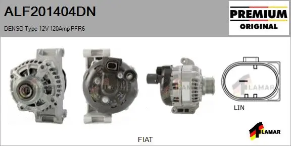 Alternator (ALF201404DN)
