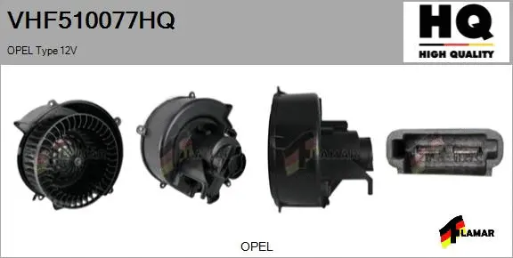 Interior Blower (VHF510077HQ)