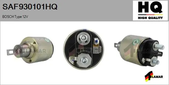 Solenoid Switch, starter (SAF930101HQ)