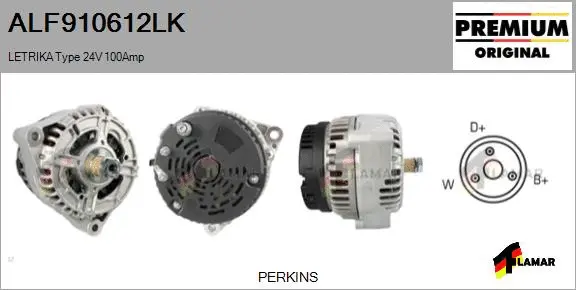 Alternator (ALF910612LK)