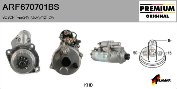 Starter (ARF670701BS)