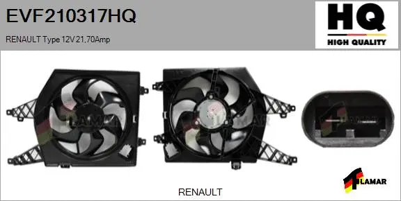 Fan, engine cooling (EVF210317HQ)