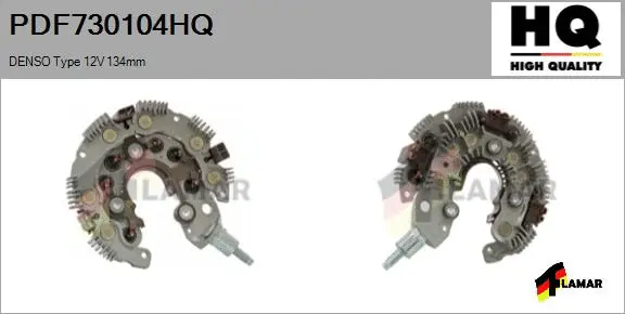 Rectifier, alternator (PDF730104HQ)