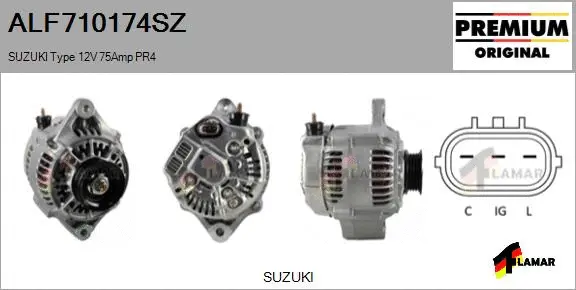 Alternator (ALF710174SZ)