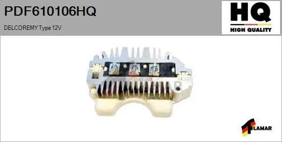 Rectifier, alternator (PDF610106HQ)