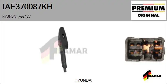 Switch, window regulator (IAF370087KH)