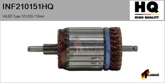 Armature, starter (INF210151HQ)