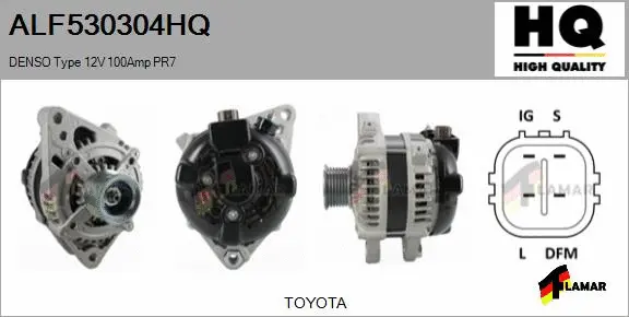 Alternator (ALF530304HQ)