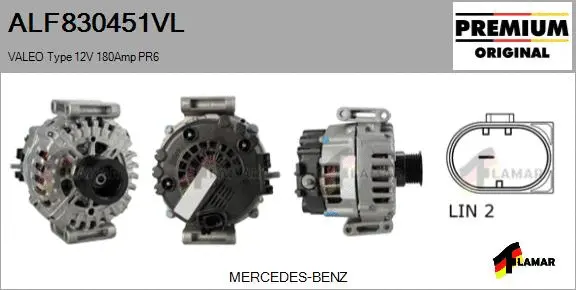 Alternator (ALF830451VL)