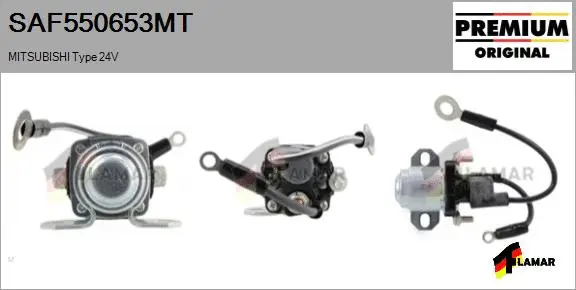 Solenoid Switch, starter (SAF550653MT)