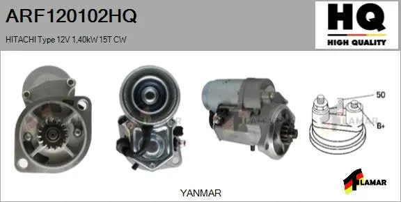 Starter (ARF120102HQ)