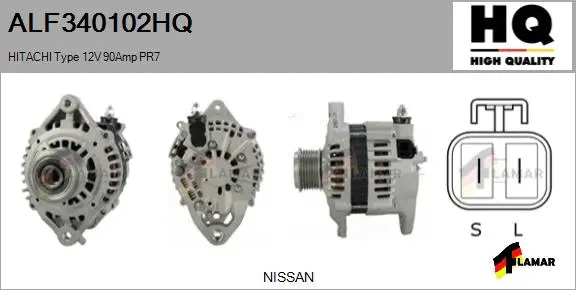 Alternator (ALF340102HQ)