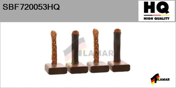 Carbon Brush, starter (SBF720053HQ)