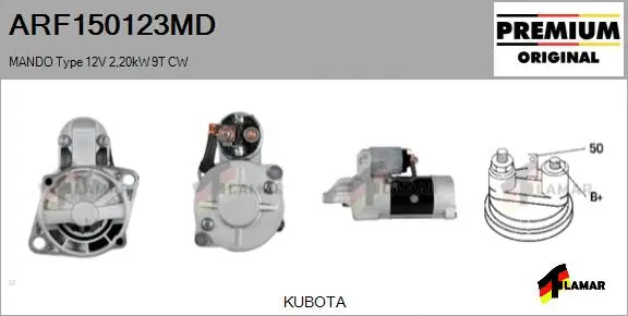 Starter (ARF150123MD)