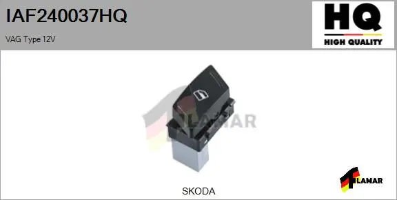 Switch, window regulator (IAF240037HQ)