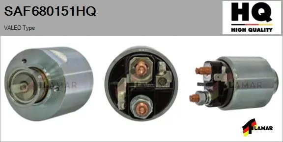 Solenoid Switch, starter (SAF680151HQ)