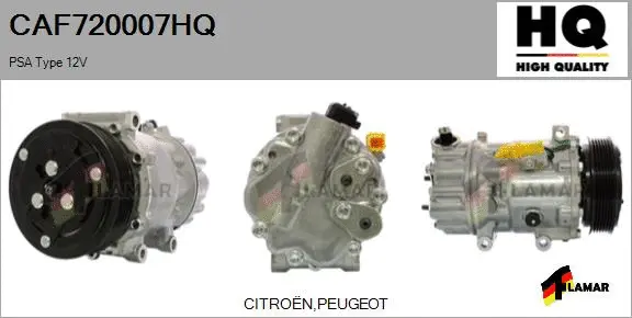 Compressor, air conditioning (CAF720007HQ)