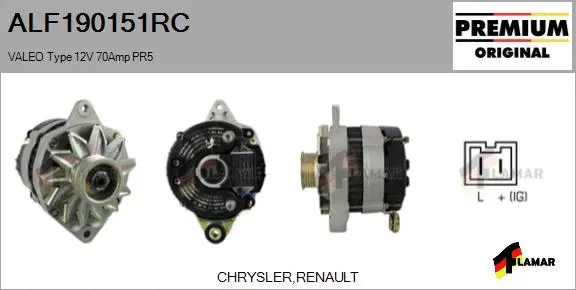 Alternator (ALF190151RC)