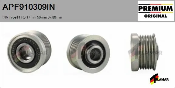 Belt Pulley, alternator (APF910309IN)