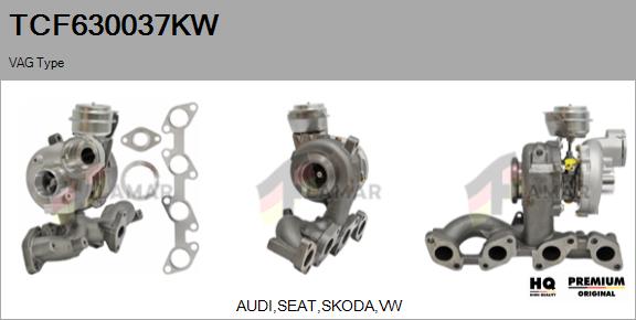 Charger, charging (supercharged/turbocharged) (TCF630037KW)