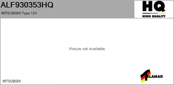 Alternator (ALF930353HQ)
