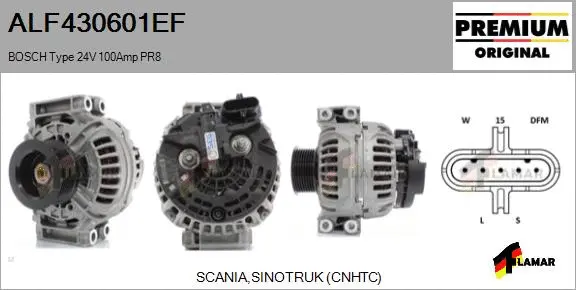 Alternator (ALF430601EF)