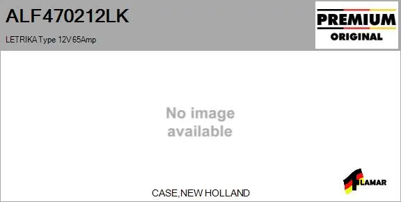 Alternator (ALF470212LK)