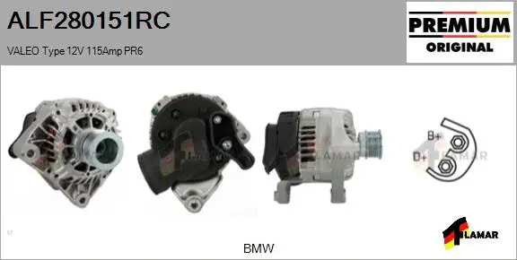 Alternator (ALF280151RC)