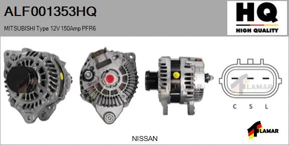 Alternator (ALF001353HQ)