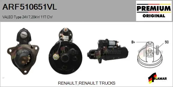 Starter (ARF510651VL)