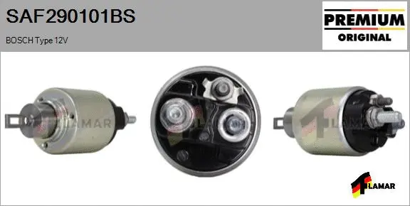 Solenoid Switch, starter (SAF290101BS)