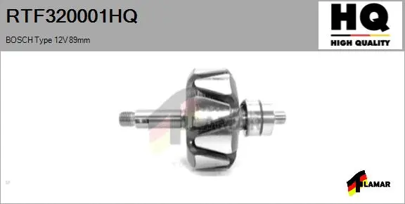 Rotor, alternator (RTF320001HQ)